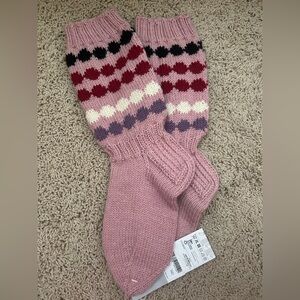 NEW Novita 7 Brothers Wool Blend Socks, Made In Finland, rose pink, size 9-10